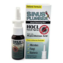 Load image into Gallery viewer, Sinus Plumber Hypochlorous Nasal Spray | Cold & Flu Support