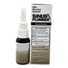 Load image into Gallery viewer, Sinus Plumber Hydrogen Peroxide Nasal Spray | Cold & Flu Support