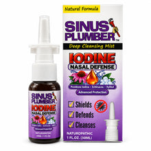Load image into Gallery viewer, Sinus Plumber Iodine Nasal Spray | Cold Defense