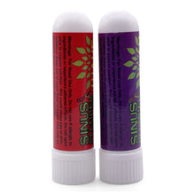 Load image into Gallery viewer, Sinus Plumber Wake & Relax Aromatherapy Inhaler Bundle Plus Sinus Relief