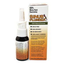 Load image into Gallery viewer, Sinus Plumber Natural Nasal Spray | Fast Sinus &amp; Allergy Relief

