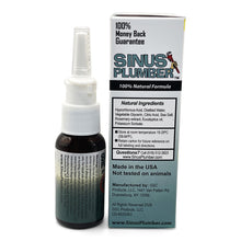 Load image into Gallery viewer, Sinus Plumber Hypochlorous Nasal Spray | Cold &amp; Flu Support
