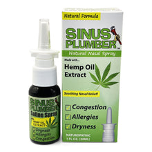 Load image into Gallery viewer, Sinus Plumber Hemp Oil Nasal Spray
