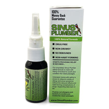 Load image into Gallery viewer, Sinus Plumber Hemp Oil Nasal Spray
