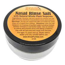 Load image into Gallery viewer, Nasal Rinse Salt with Antimicrobial Terpenes
